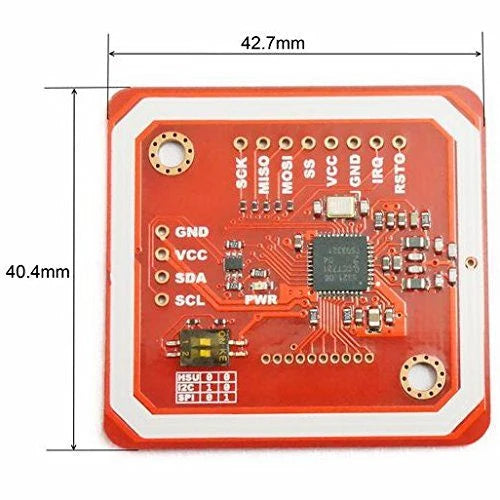 PN532 NFC RFID Module – 13.56MHz NFC Reader/Writer Module with I2C, SPI & UART for Arduino, ESP32 & IoT