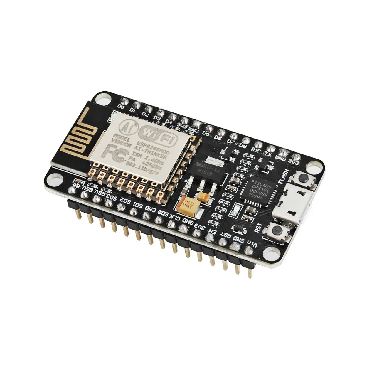 NodeMCU ESP8266 Development Board with CP2102 USB – WiFi IoT Controller