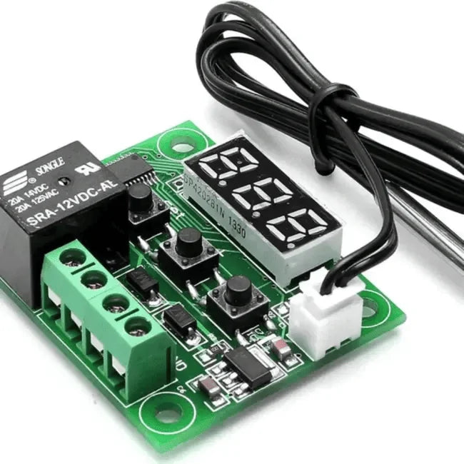 XH W1209 12V Digital Temperature Controller Module W/ Display and NTC Temp Sensor