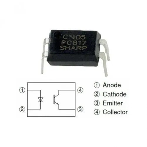 PC817 Optocoupler – Pack of 10