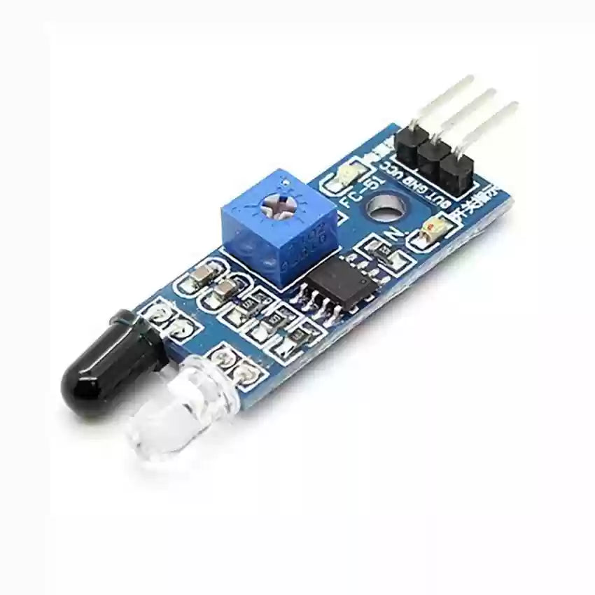 IR Proximity Sensor for Obstacle Sensing and Line Follower Robots Electronic Components - Pack of 2