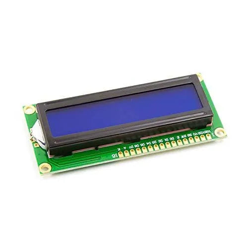 16x2 LCD Display – Blue Backlight Alphanumeric Module for Arduino & Embedded Projects