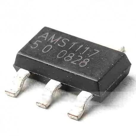 AMS1117 5V LDO Voltage Regulator – SMD (SOT-223) – Pack of 3