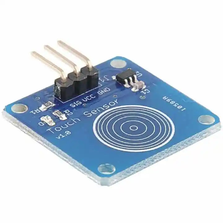 Digital Sensor TTP223B Module – Capacitive Touch Switch for Contactless Control(Pack of 2)