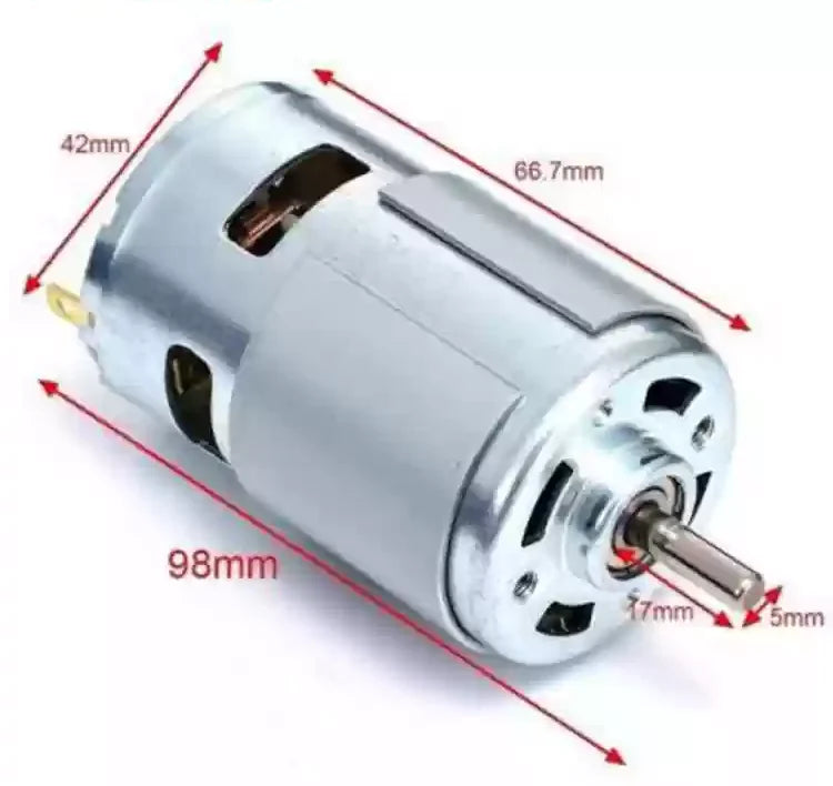RS-775 DC 12V-24V High Speed Metal Large Torque Small DC Motor