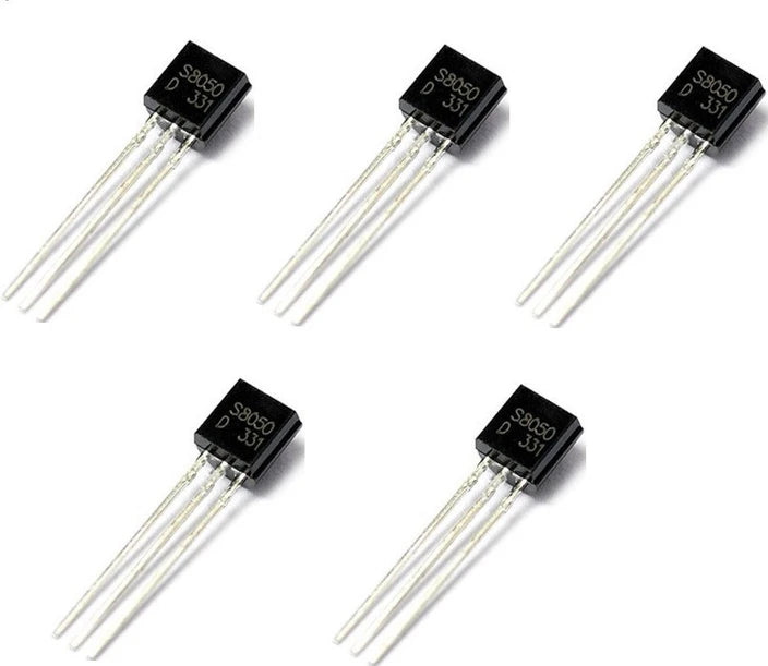 S8050 NPN Transistor – TO-92 Package (Pack of 25)