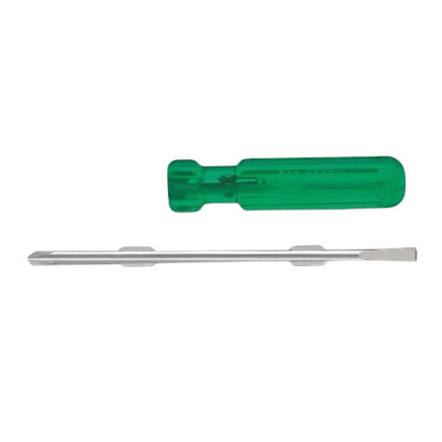 6 × 150mm Medium 2-in-1 Reversible Screwdriver – Flat & Phillips Double-Ended Screwdriver