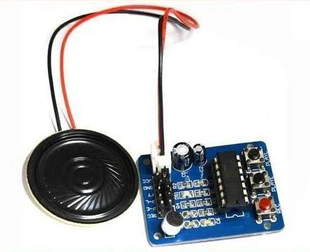 ISD1820 Voice Recorder Module with Speaker – Audio Recording & Playback Module for Arduino Projects