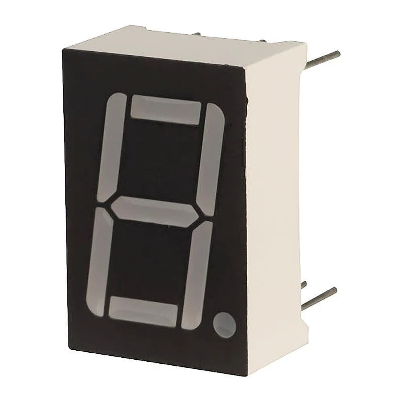Single Digit 7 Segment Display Common Cathode (CC) – LED Numeric Display for Arduino & Digital Electronics