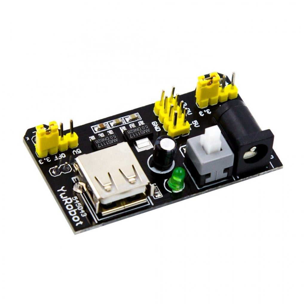 Breadboard Power Supply Module – 3.3V & 5V Dual Output