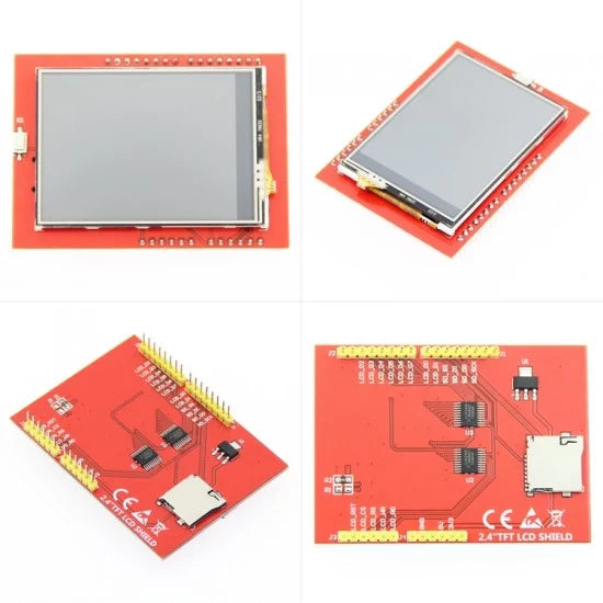 2.4 Inch TFT Touch Screen Display Shield for Arduino UNO & Mega – SPI LCD Module with Touch Support
