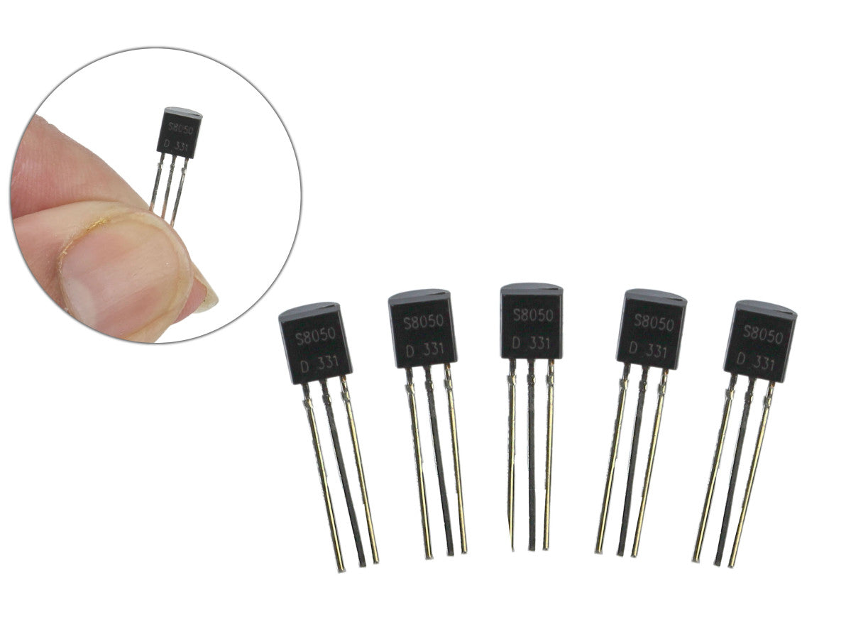 S8050 NPN Transistor – TO-92 Package (Pack of 25)