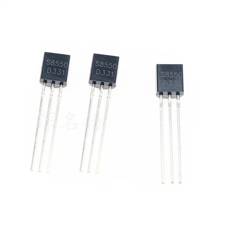 S8550 PNP Transistor – TO-92 (Pack of 25)