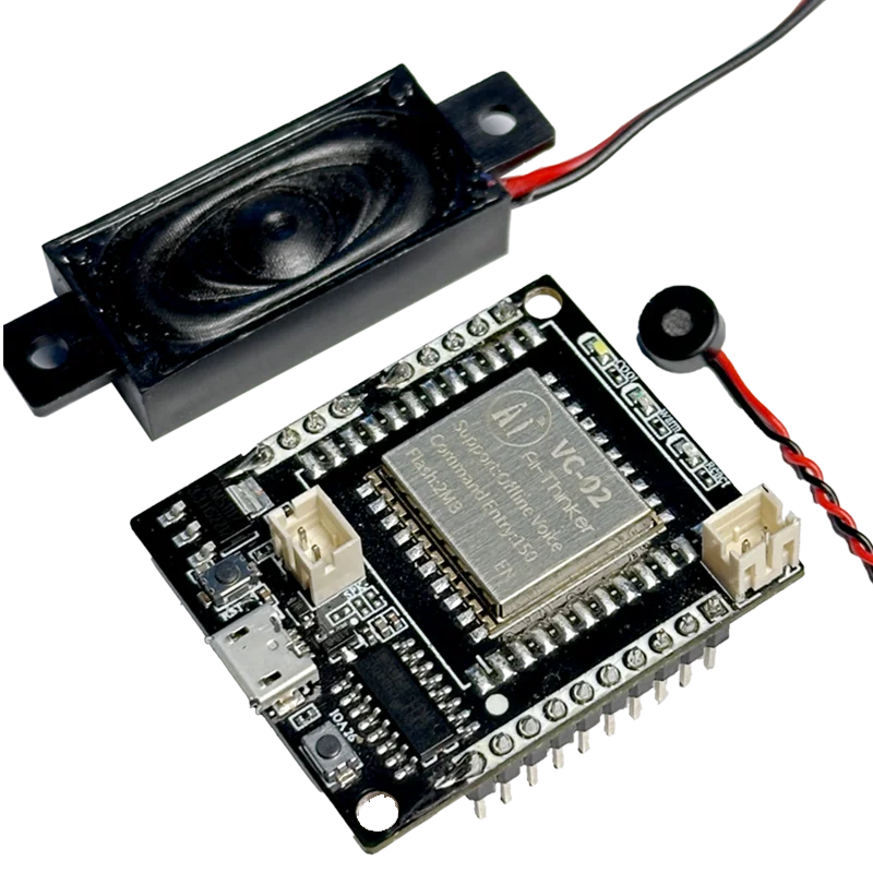 VC-02 Offline Speech Recognition Module for Arduino, ESP32 & IoT Voice Control