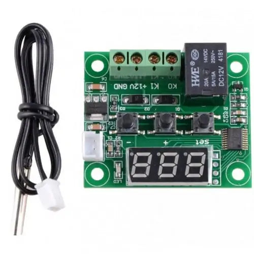 XH W1209 12V Digital Temperature Controller Module W/ Display and NTC Temp Sensor